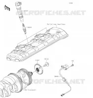SYSTEME D&acute;ALLUMAGE pour Kawasaki Z900RS CAFE
