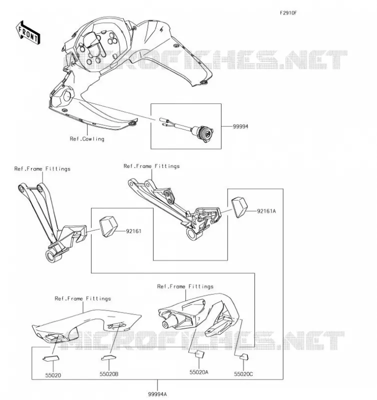 ACCESSOIRE(DC OUTPUT ETC.) Kawasaki MOTOS 1000 2019 Z1000SX  ZX1000WKF