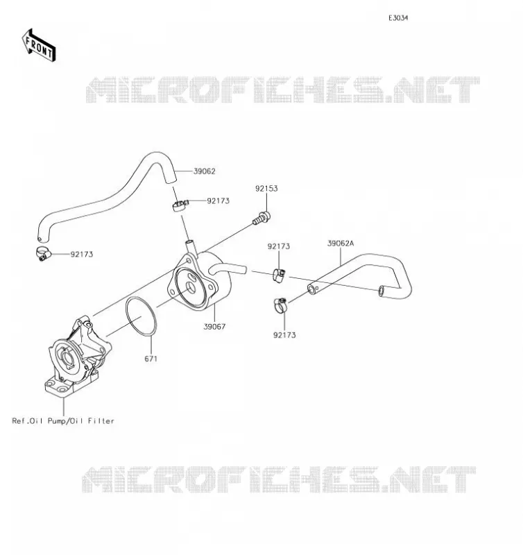 RADIATEUR D'HUILE Kawasaki MOTOS 600 2019 NINJA ZX-6R  ZX636GKF