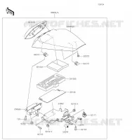 Accessory(Pillion Seat Cover) pour Kawasaki NINJA ZX-6R