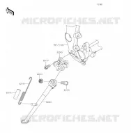 BEQUILLES pour Kawasaki NINJA ZX-6R