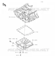 CARTER INFERIEUR pour Kawasaki NINJA ZX-6R