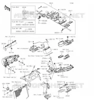 CHASSIS EQUIPMENT ELECTRIQUE pour Kawasaki NINJA ZX-6R