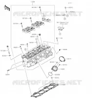 CULASSE pour Kawasaki NINJA ZX-6R