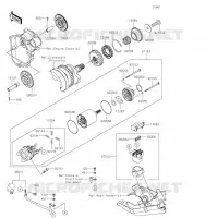 D&Eacute;MARREUR pour Kawasaki NINJA ZX-6R