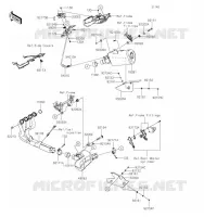 &Eacute;CHAPPEMENT pour Kawasaki NINJA ZX-6R