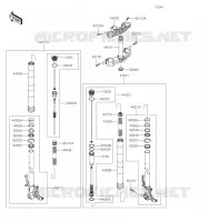 FOURCHE pour Kawasaki NINJA ZX-6R