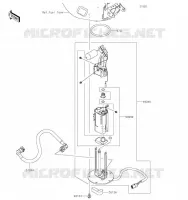 POMPE A ESSENCE pour Kawasaki NINJA ZX-6R