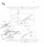SELLE pour Kawasaki NINJA ZX-6R
