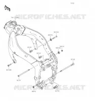SUPPORT MOTEUR pour Kawasaki NINJA ZX-6R