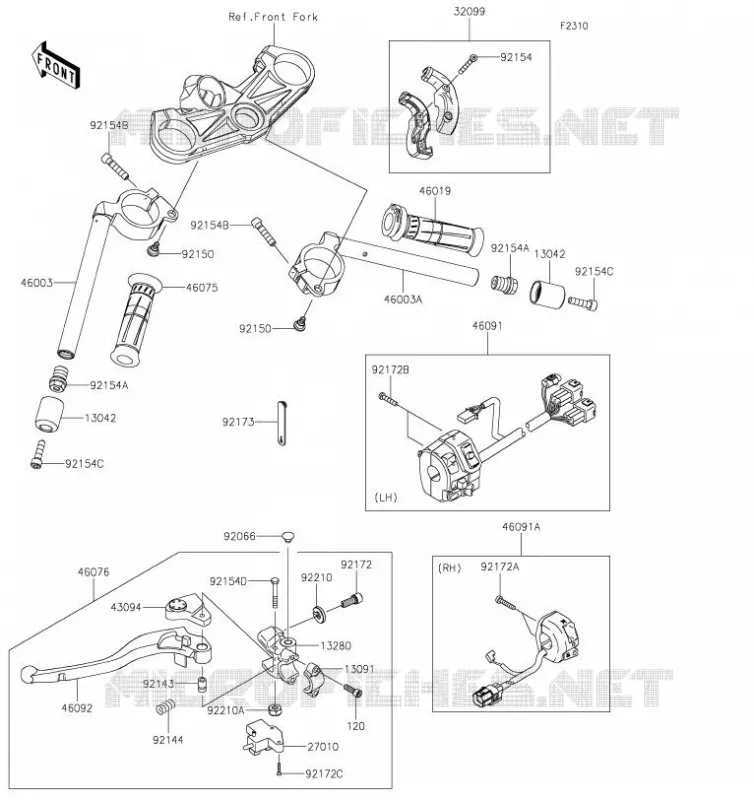GUIDON Kawasaki MOTOS 600 2019 NINJA ZX-6R  ZX636GKFA