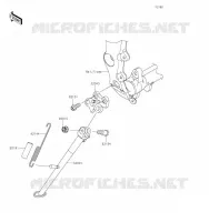 BEQUILLES pour Kawasaki NINJA ZX-6R