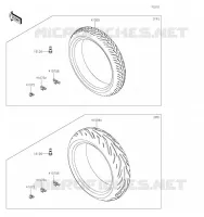 PNEUS pour Kawasaki NINJA ZX-6R