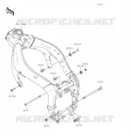 SUPPORT MOTEUR pour Kawasaki NINJA ZX-6R
