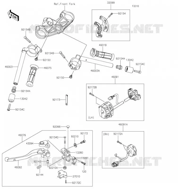 GUIDON Kawasaki MOTOS 600 2019 NINJA ZX-6R  ZX636HKFA