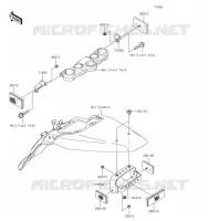 CATADIOPTRES(CN) pour Kawasaki KLX140L