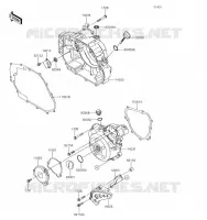 COUVERCLES MOTEUR pour Kawasaki KLX140L