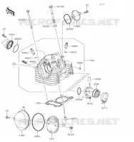 CULASSE pour Kawasaki KLX140L