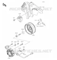 G&Eacute;N&Eacute;RATEUR pour Kawasaki KLX140L