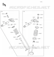 SOUPAPE pour Kawasaki KLX140L