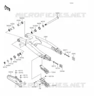 BRAS OSCILLANT pour Kawasaki KLX450R