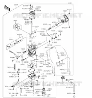 CARBURATEUR pour Kawasaki KLX450R