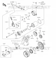 D&Eacute;MARREUR pour Kawasaki KLX450R