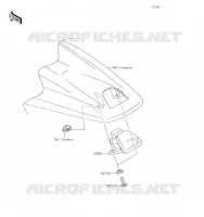 FEUX ARRI&Egrave;RE(S) pour Kawasaki KLX450R