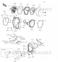FILTRE A AIR pour Kawasaki KLX450R