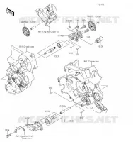 POMPE A HUILE pour Kawasaki KLX450R