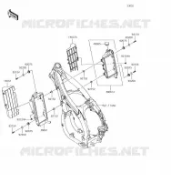 RADIATEUR pour Kawasaki KLX450R