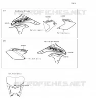 STICKER pour Kawasaki KLX450R