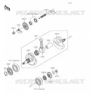 VILEBREQUIN pour Kawasaki KLX450R