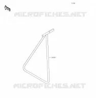 BEQUILLES pour Kawasaki KX250