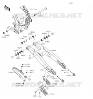 BRAS OSCILLANT pour Kawasaki KX250
