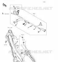 CHASSIS EQUIPMENT ELECTRIQUE pour Kawasaki KX250