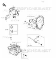 INJECTION CARBURANT pour Kawasaki KX250