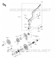 MECANISME DE KICK pour Kawasaki KX250