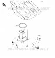 POMPE A ESSENCE pour Kawasaki KX250