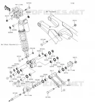 SUSPENSION pour Kawasaki KX250