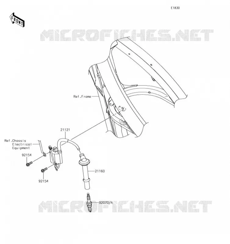 SYSTEME D&acute;ALLUMAGE Kawasaki TOUT-TERRAIN 450 2019 KX450  KX450JKF