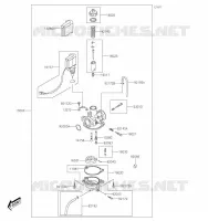 CARBURATEUR pour Kawasaki KFX50