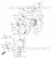 CULASSE pour Kawasaki KFX50