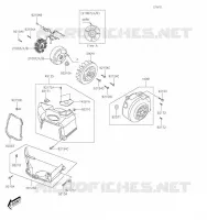 G&Eacute;N&Eacute;RATEUR pour Kawasaki KFX50