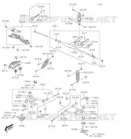 SUSPENSION pour Kawasaki KFX50