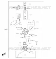 CARBURATEUR pour Kawasaki KFX50