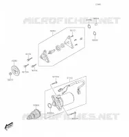 D&Eacute;MARREUR pour Kawasaki KFX50