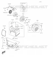 G&Eacute;N&Eacute;RATEUR pour Kawasaki KFX50