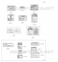 LABEL pour Kawasaki KFX50