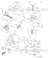 SUSPENSION pour Kawasaki KFX50